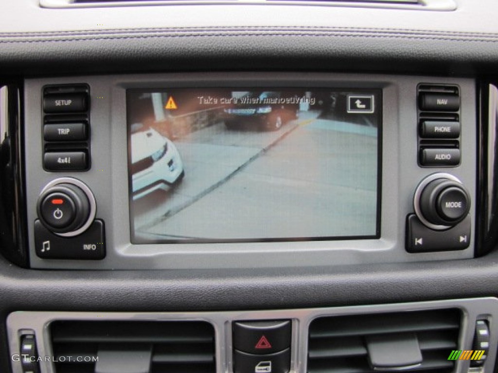 2008 Range Rover V8 Supercharged - Java Black Pearlescent / Jet Black photo #19