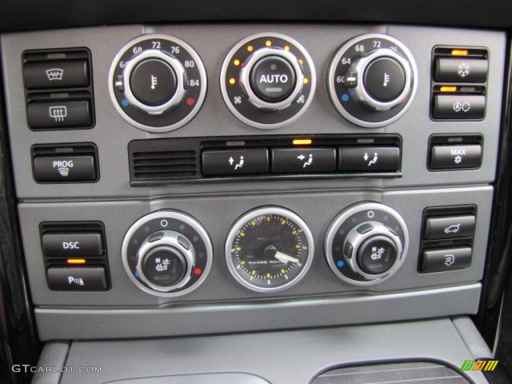 2008 Range Rover V8 Supercharged - Java Black Pearlescent / Jet Black photo #21