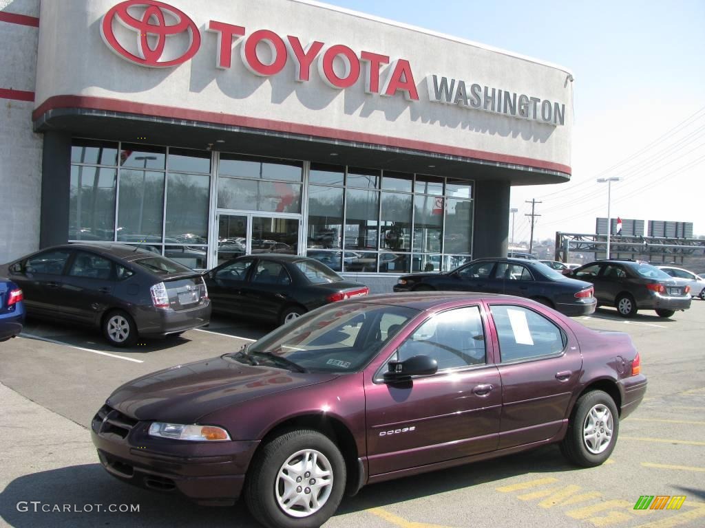 2000 Stratus SE - Deep Cranberry Red Pearl / Agate photo #1