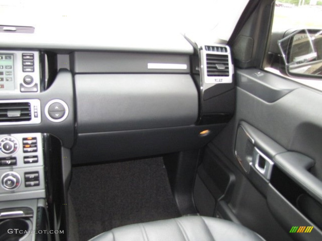 2008 Range Rover V8 Supercharged - Java Black Pearlescent / Jet Black photo #32
