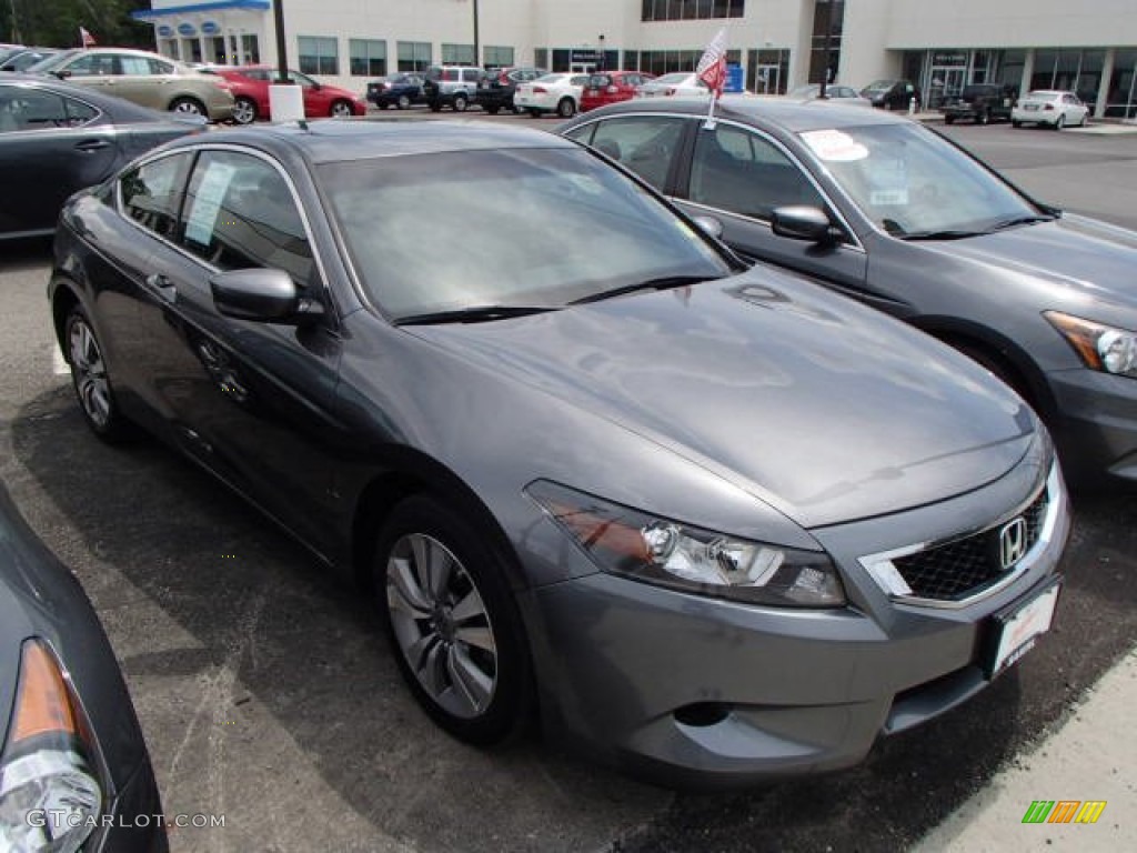 2010 Accord EX Coupe - Polished Metal Metallic / Black photo #1