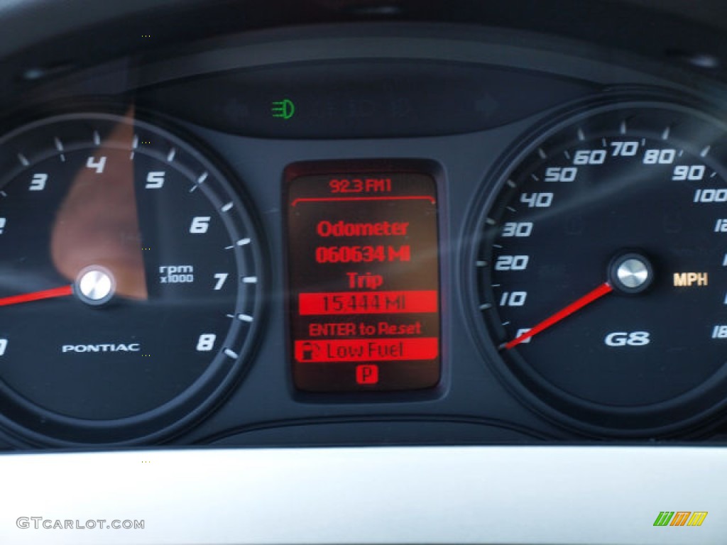 2009 G8 Sedan - Sport Red Metallic / Onyx photo #14