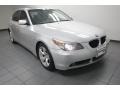 Titanium Silver Metallic 2006 BMW 5 Series 530i Sedan