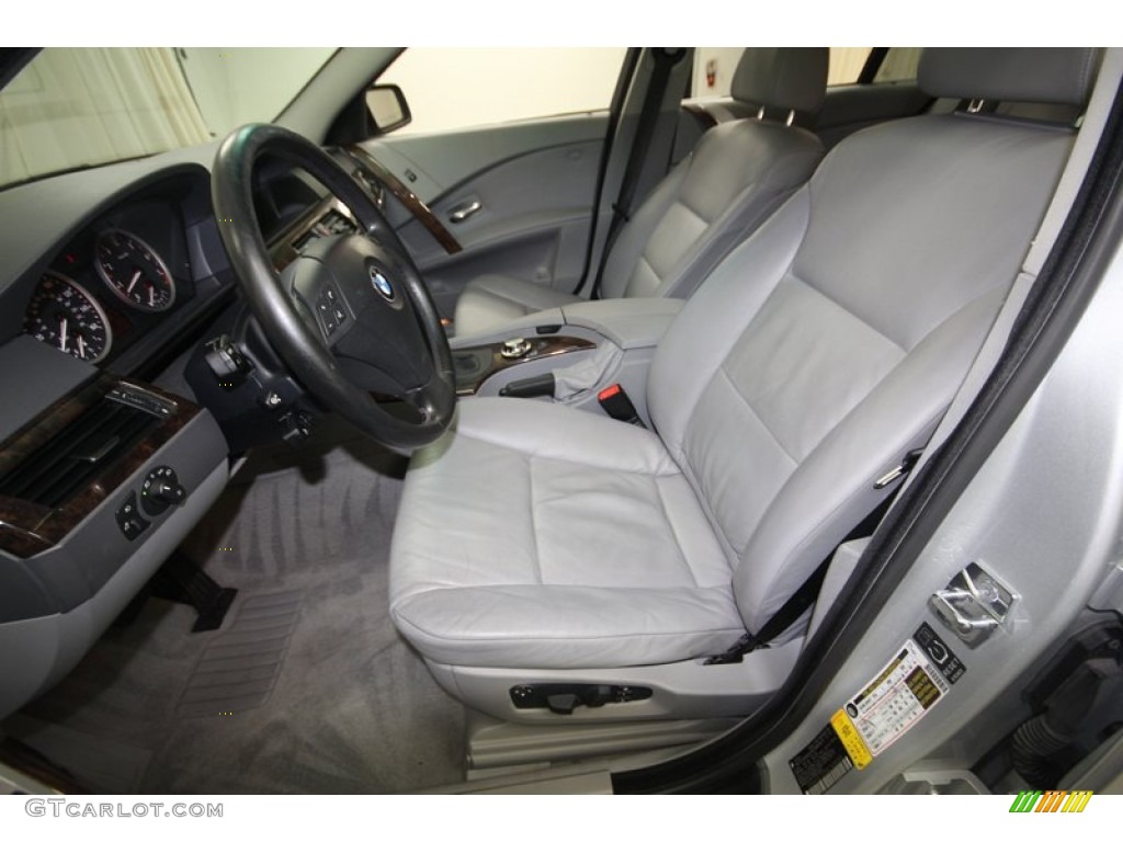 2006 BMW 5 Series 530i Sedan Front Seat Photos