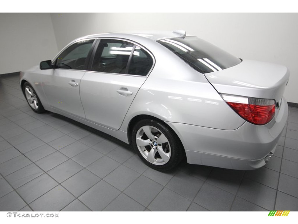 Titanium Silver Metallic 2006 BMW 5 Series 530i Sedan Exterior Photo #81667788