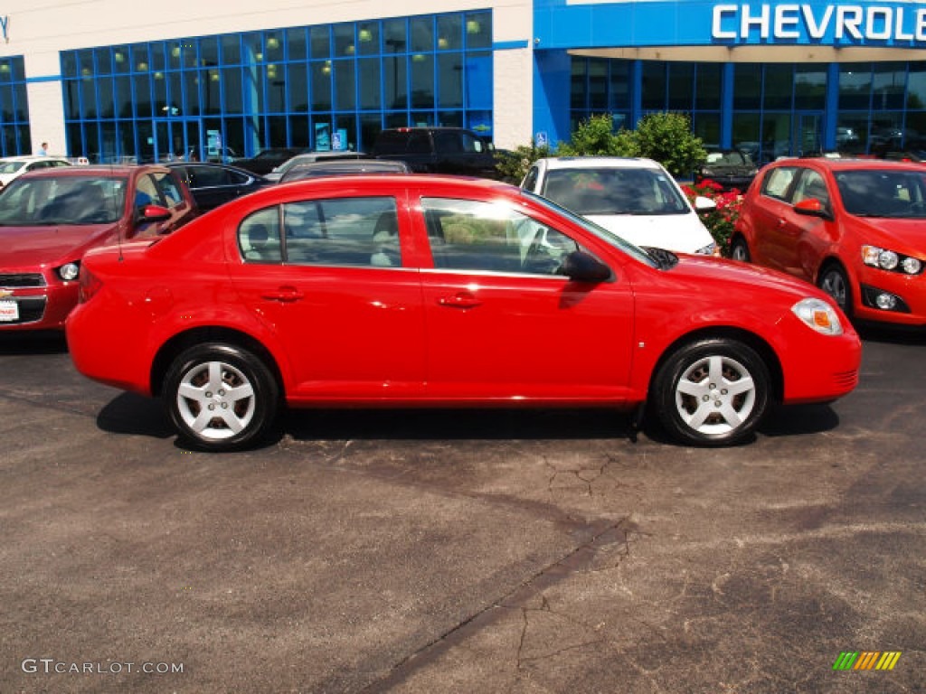 2006 Cobalt LS Sedan - Victory Red / Gray photo #1
