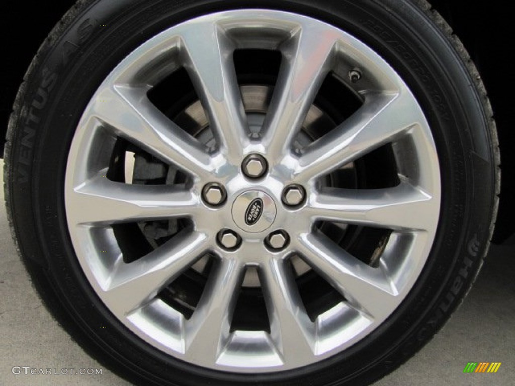 2008 Range Rover V8 Supercharged - Java Black Pearlescent / Jet Black photo #48