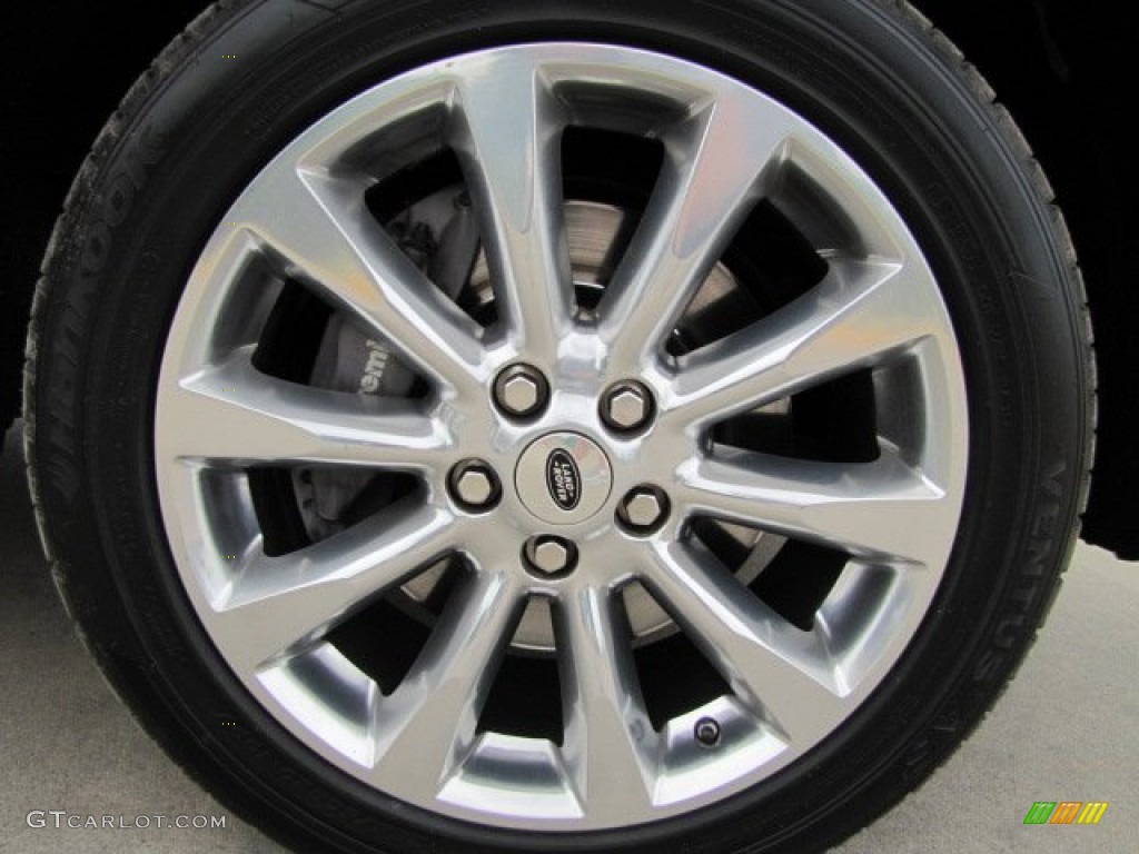 2008 Range Rover V8 Supercharged - Java Black Pearlescent / Jet Black photo #50