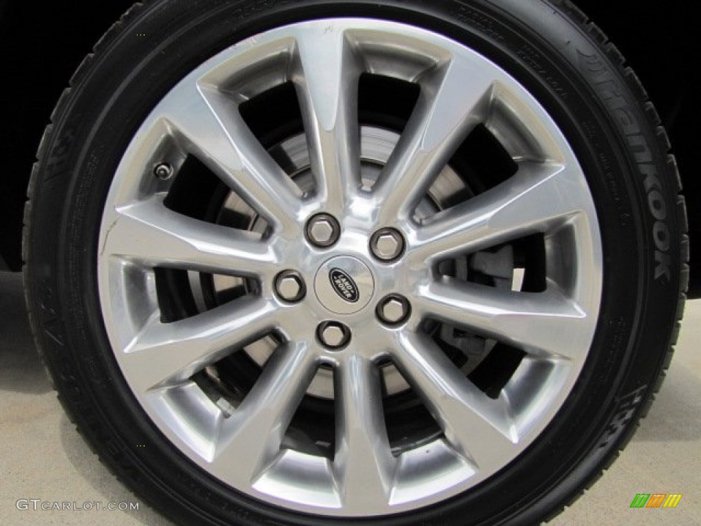 2008 Range Rover V8 Supercharged - Java Black Pearlescent / Jet Black photo #51
