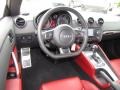 2008 Audi TT Magma Red Interior Dashboard Photo