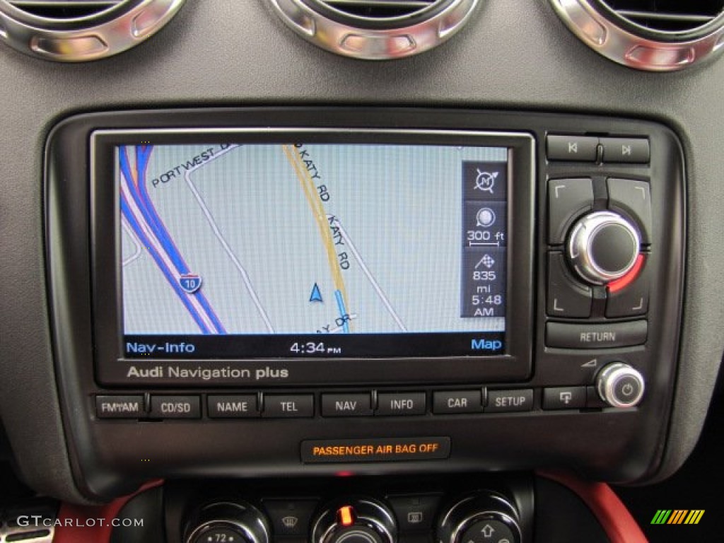 2008 Audi TT 3.2 quattro Coupe Navigation Photo #81668469