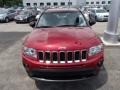 2011 Deep Cherry Red Crystal Pearl Jeep Compass 2.4 4x4  photo #2