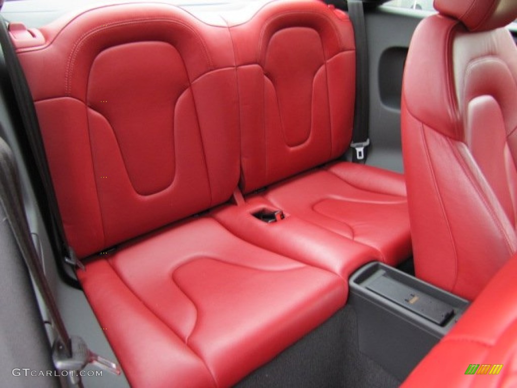 2008 Audi TT 3.2 quattro Coupe Rear Seat Photo #81668605