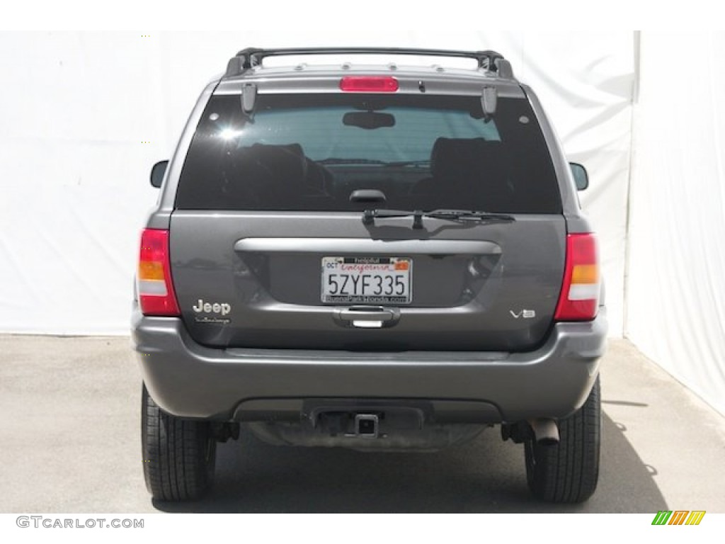2001 Grand Cherokee Limited 4x4 - Graphite Grey Pearl / Agate photo #10