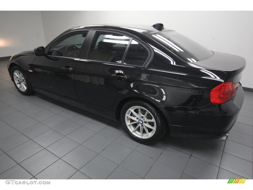 2010 3 Series 328i Sedan - Jet Black / Black photo #5