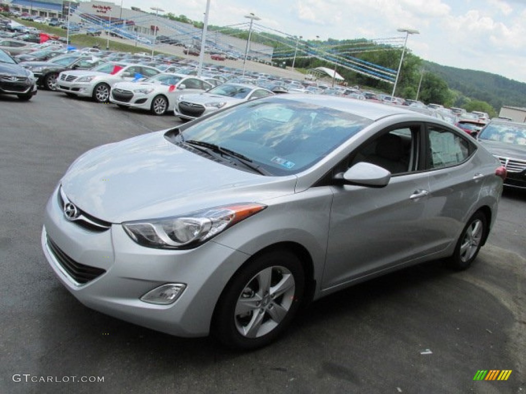 2013 Elantra GLS - Silver / Gray photo #3