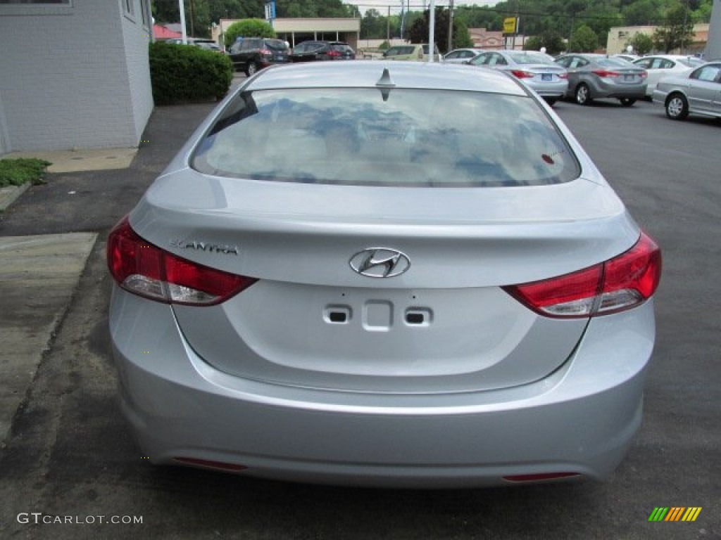 2013 Elantra GLS - Silver / Gray photo #4