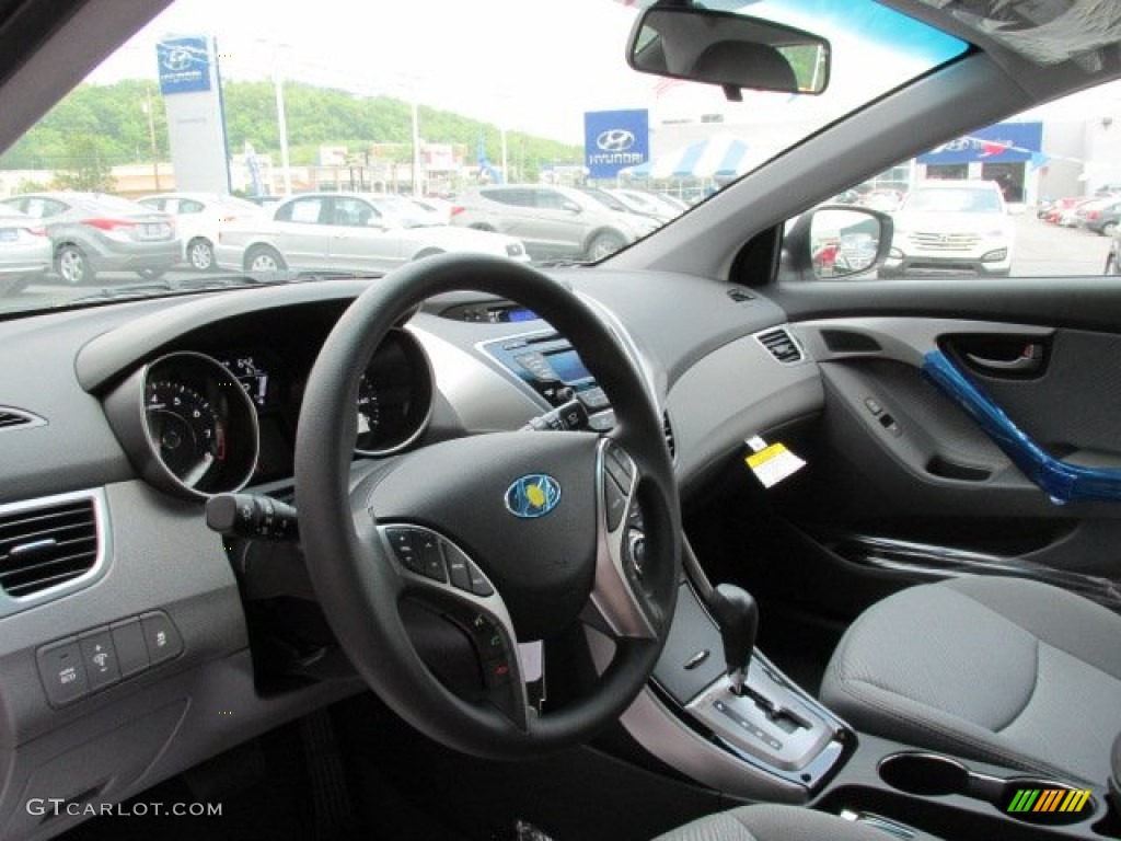 2013 Elantra GLS - Silver / Gray photo #5