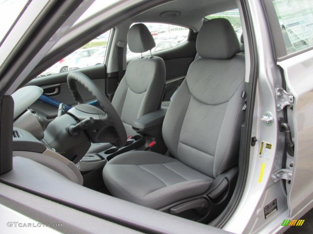2013 Elantra GLS - Silver / Gray photo #6