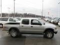 2003 Lunar Mist Silver Metallic Toyota Tacoma V6 Double Cab 4x4  photo #8