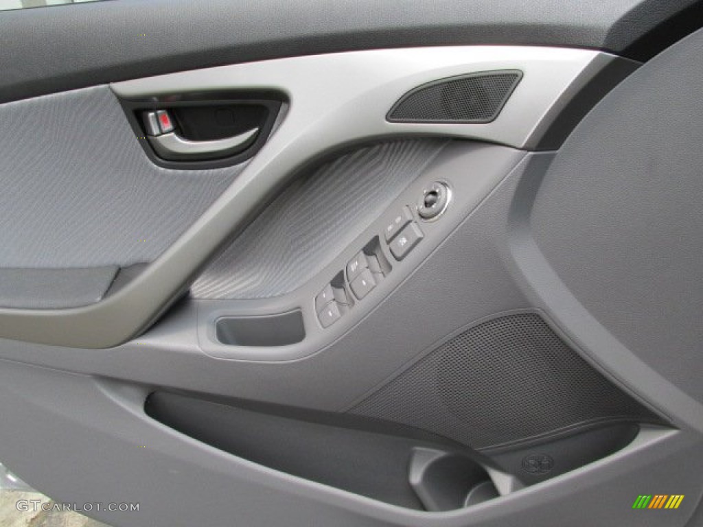 2013 Elantra GLS - Silver / Gray photo #9