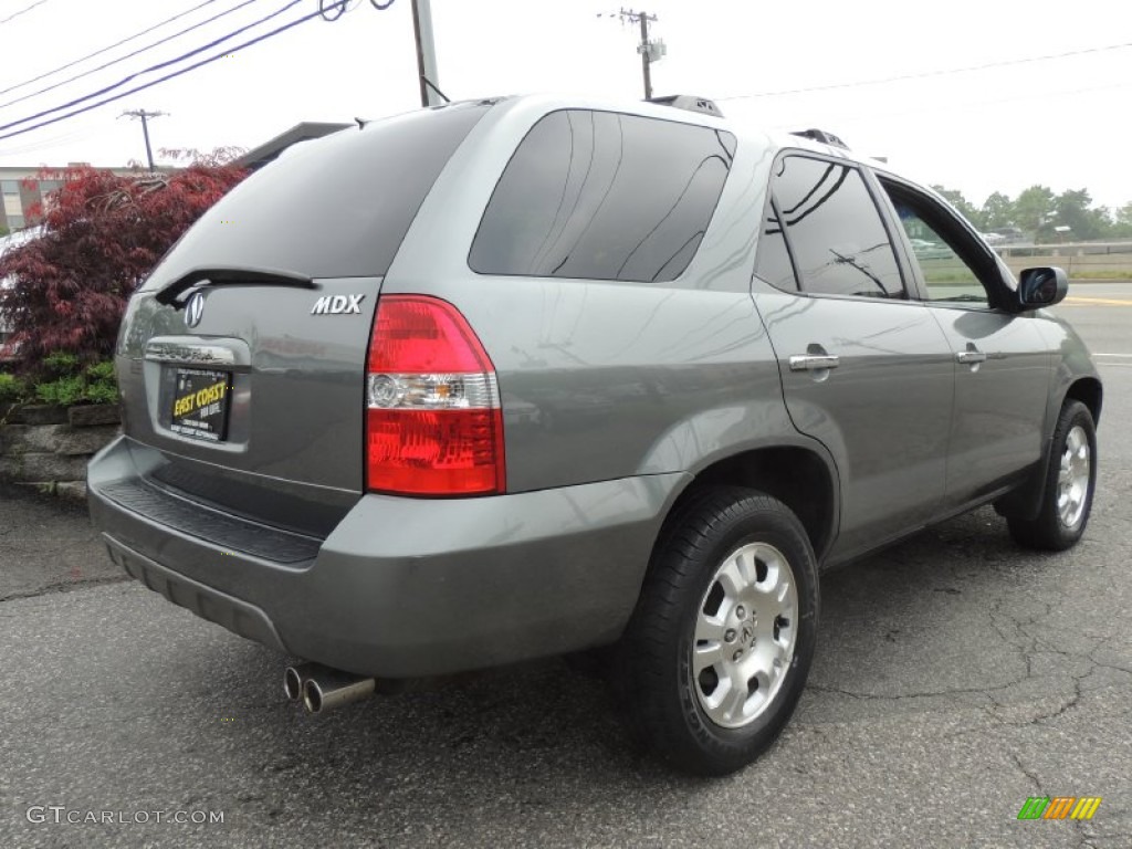 2001 MDX  - Granite Green Metallic / Ebony photo #4