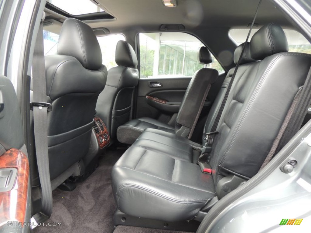 2001 Acura MDX Standard MDX Model Rear Seat Photos