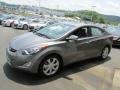 Harbor Gray Metallic - Elantra Limited Photo No. 4