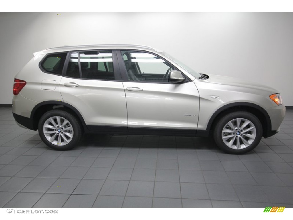 Mineral Silver Metallic 2014 BMW X3 xDrive28i Exterior Photo #81673660