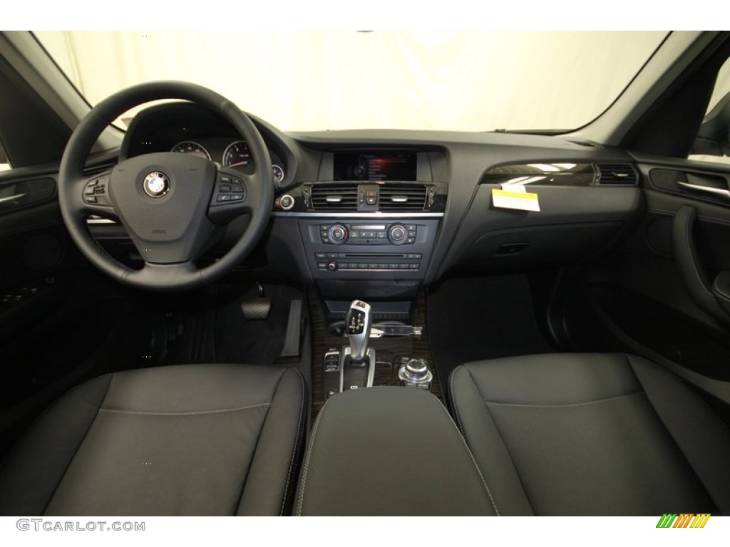 2014 BMW X3 xDrive28i Black Dashboard Photo #81673695