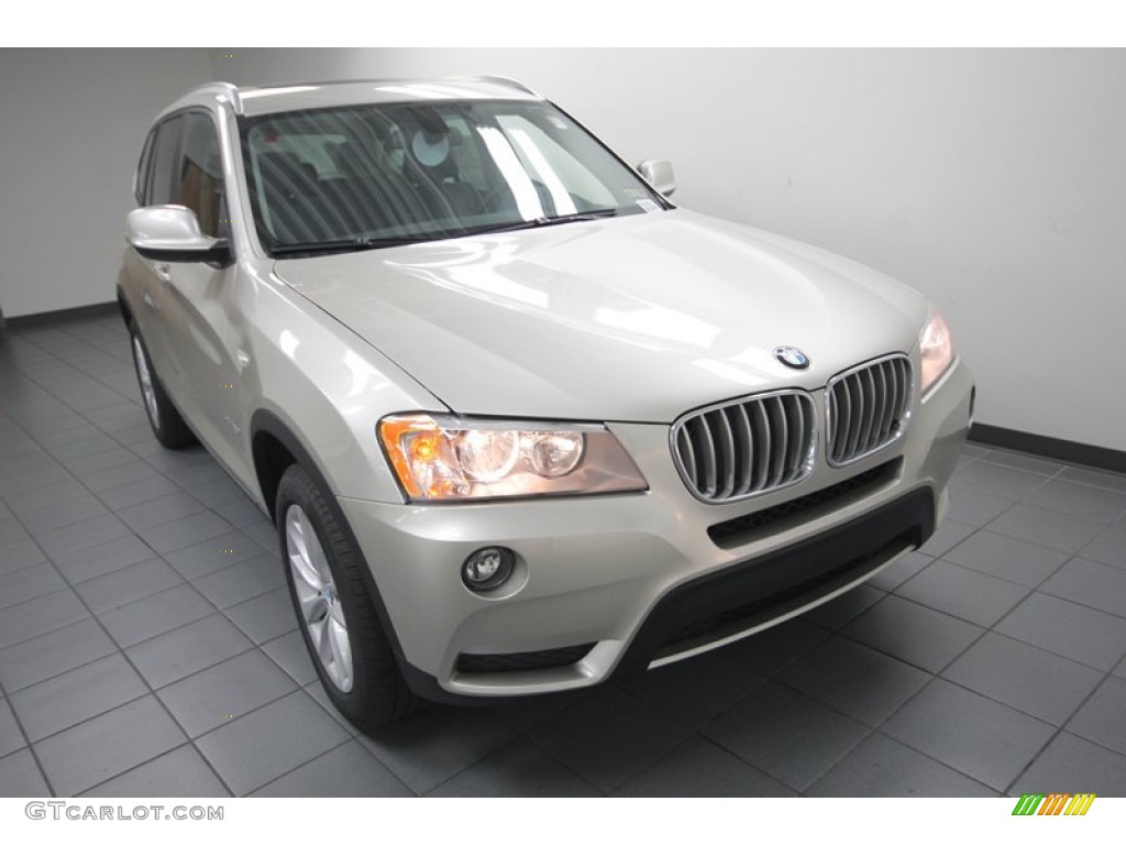 Mineral Silver Metallic 2014 BMW X3 xDrive28i Exterior Photo #81673714