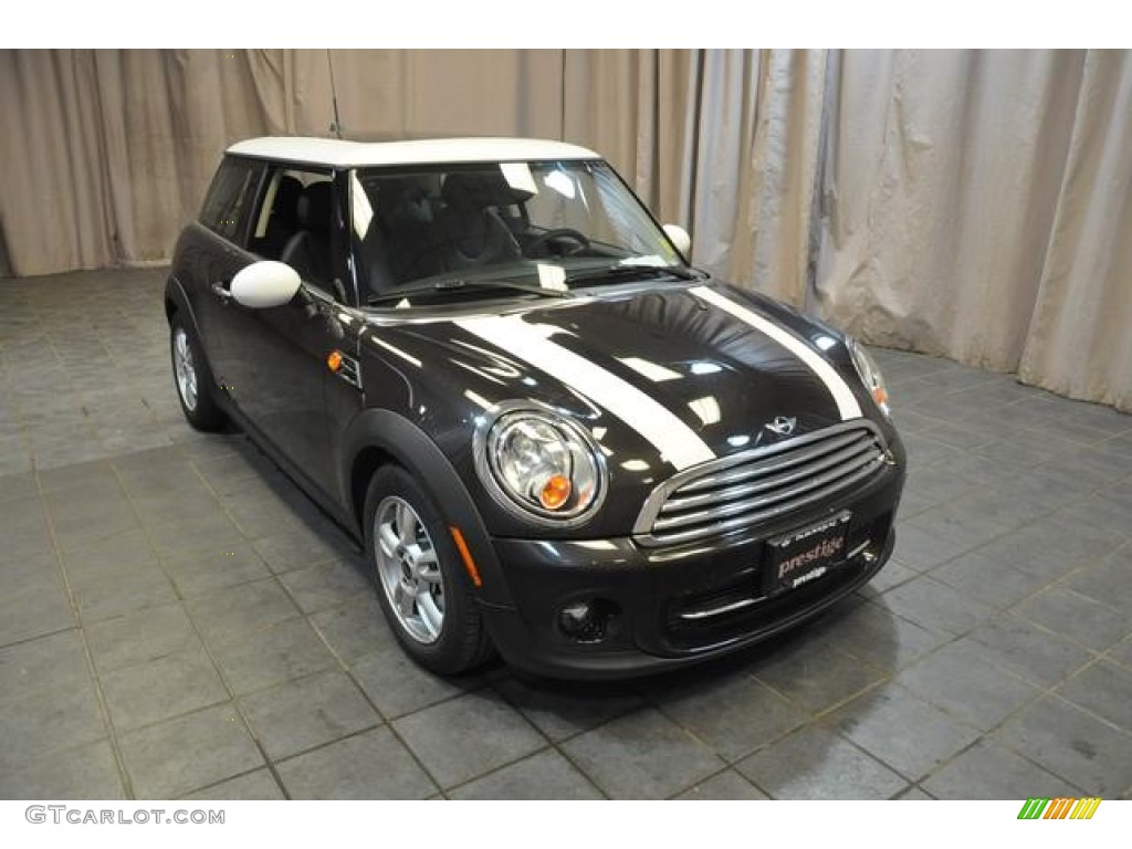 2013 Cooper Hardtop - Iced Chocolate Metallic / Carbon Black photo #4
