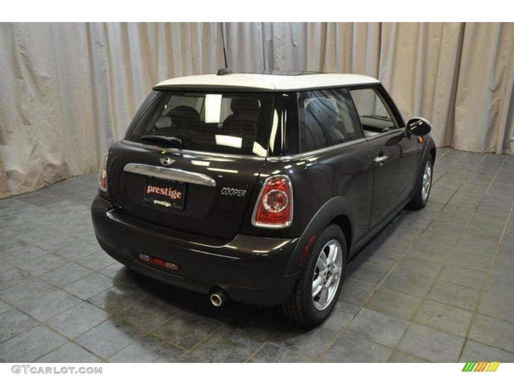 2013 Cooper Hardtop - Iced Chocolate Metallic / Carbon Black photo #13