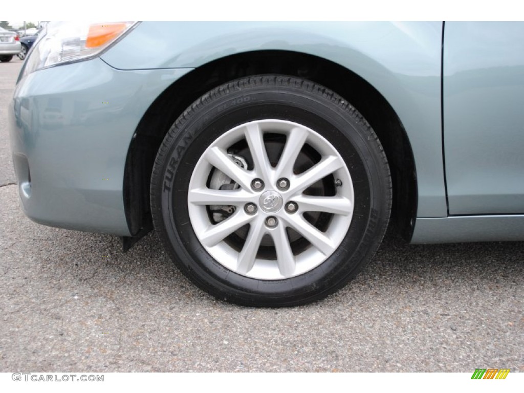 2011 Camry XLE - Aloe Green Metallic / Bisque photo #22