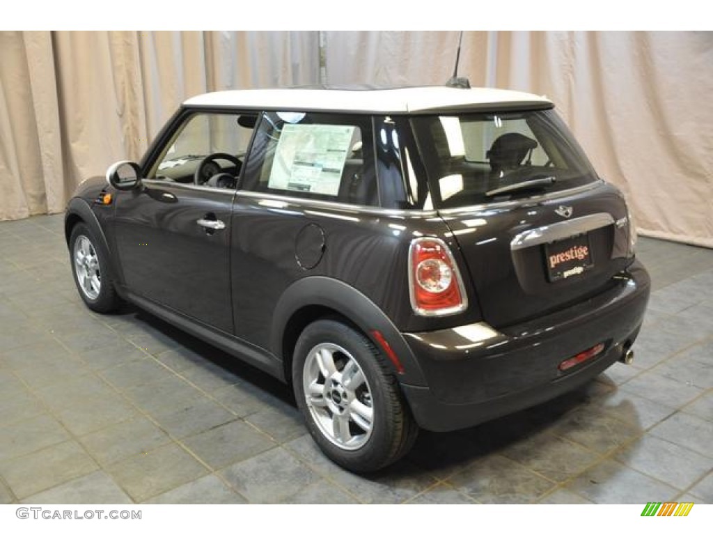2013 Cooper Hardtop - Iced Chocolate Metallic / Carbon Black photo #19