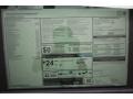 2014 BMW X3 xDrive28i Window Sticker