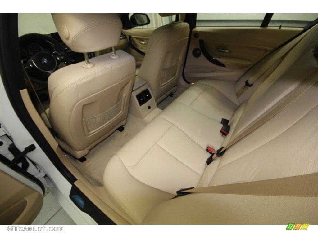 2013 3 Series 335i Sedan - Alpine White / Venetian Beige photo #28