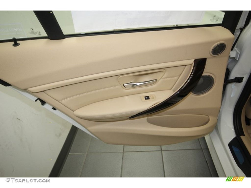 2013 3 Series 335i Sedan - Alpine White / Venetian Beige photo #29