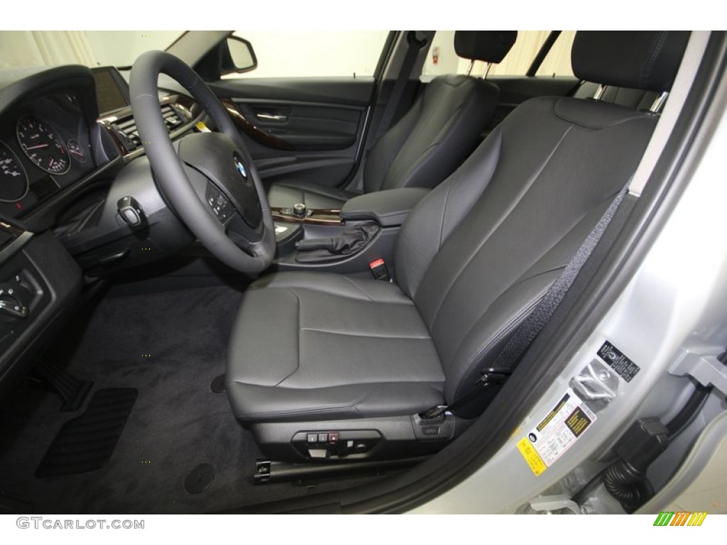 2013 3 Series 328i Sedan - Glacier Silver Metallic / Black photo #3