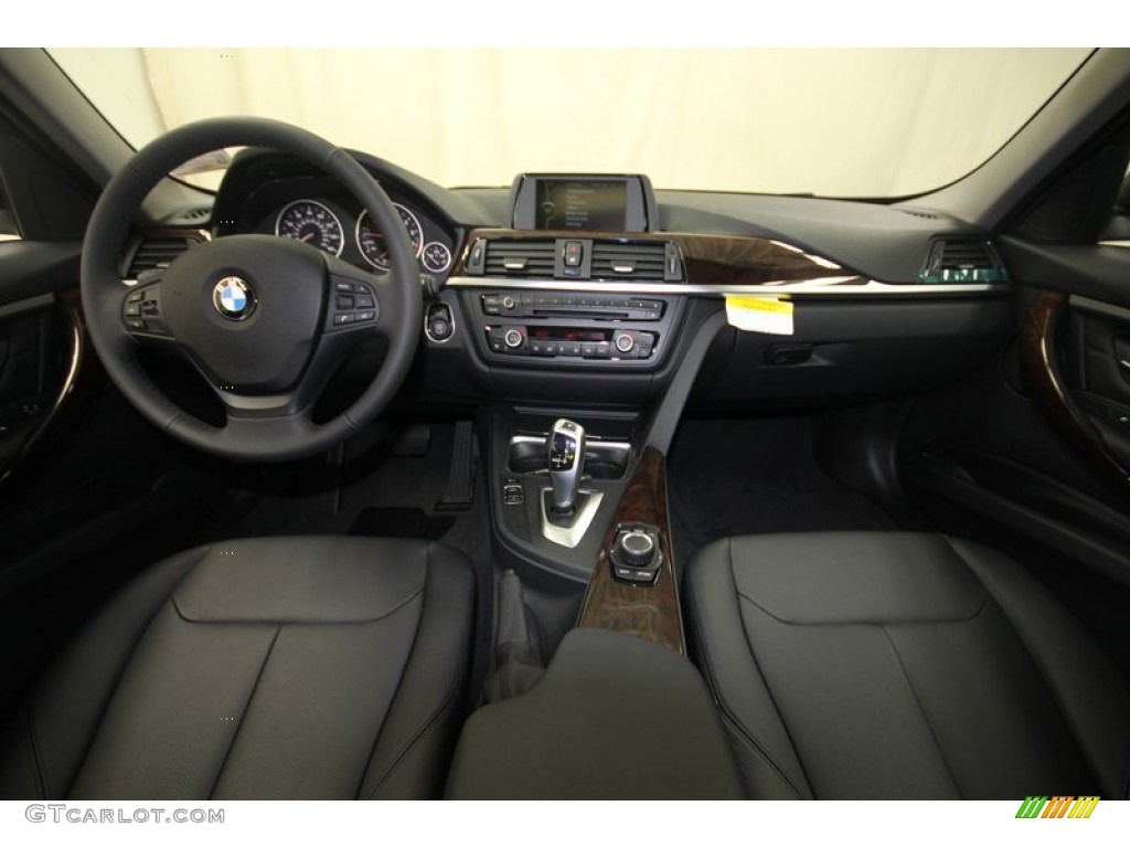 2013 3 Series 328i Sedan - Glacier Silver Metallic / Black photo #4