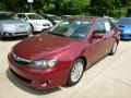 Camellia Red Pearl - Impreza 2.5i Premium Sedan Photo No. 8