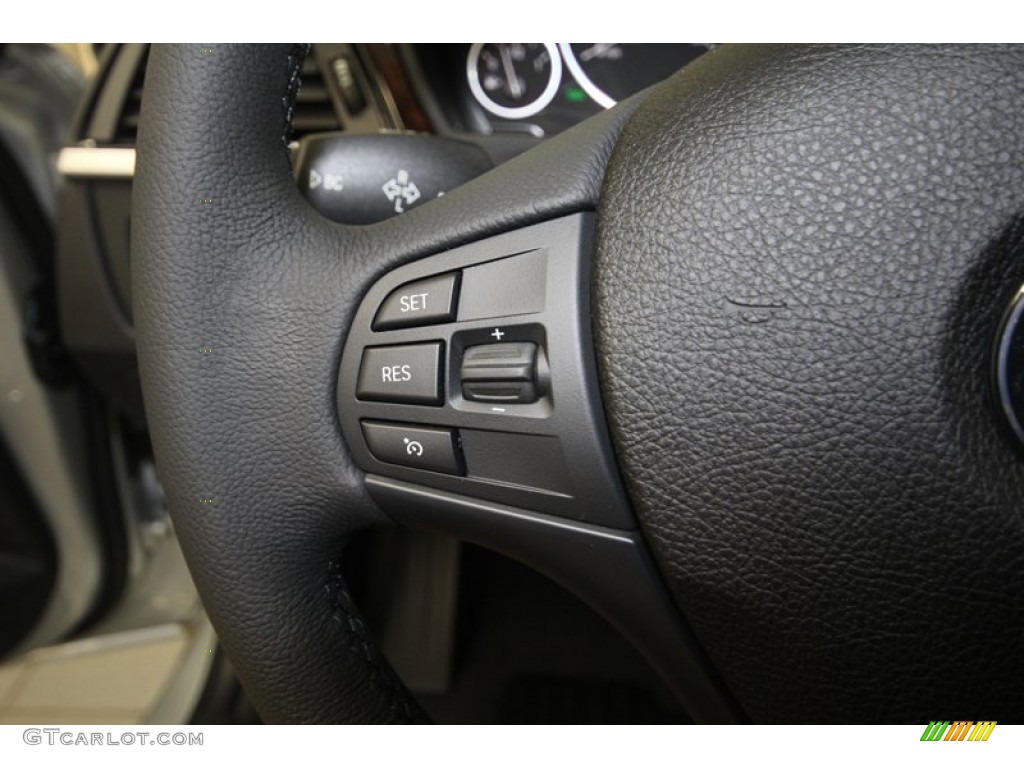 2013 3 Series 328i Sedan - Glacier Silver Metallic / Black photo #24