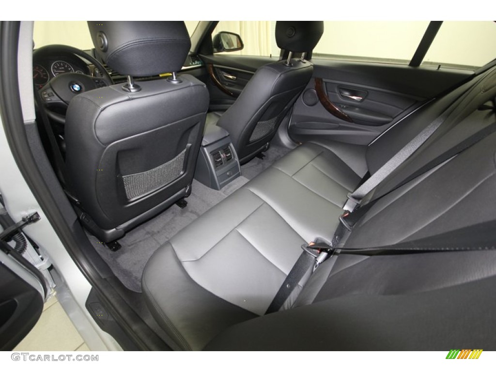2013 3 Series 328i Sedan - Glacier Silver Metallic / Black photo #26