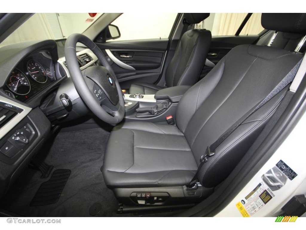 2013 3 Series 328i Sedan - Mineral White Metallic / Black photo #3