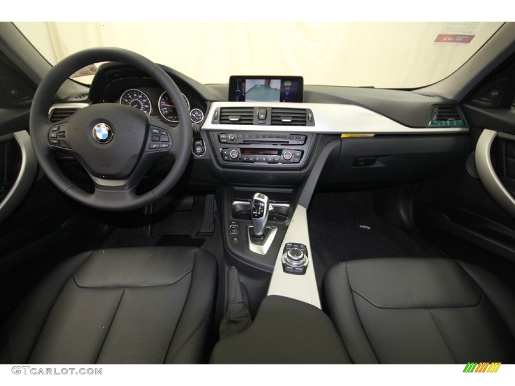 2013 3 Series 328i Sedan - Mineral White Metallic / Black photo #4