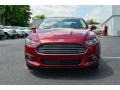 2013 Ruby Red Metallic Ford Fusion SE 2.0 EcoBoost  photo #7