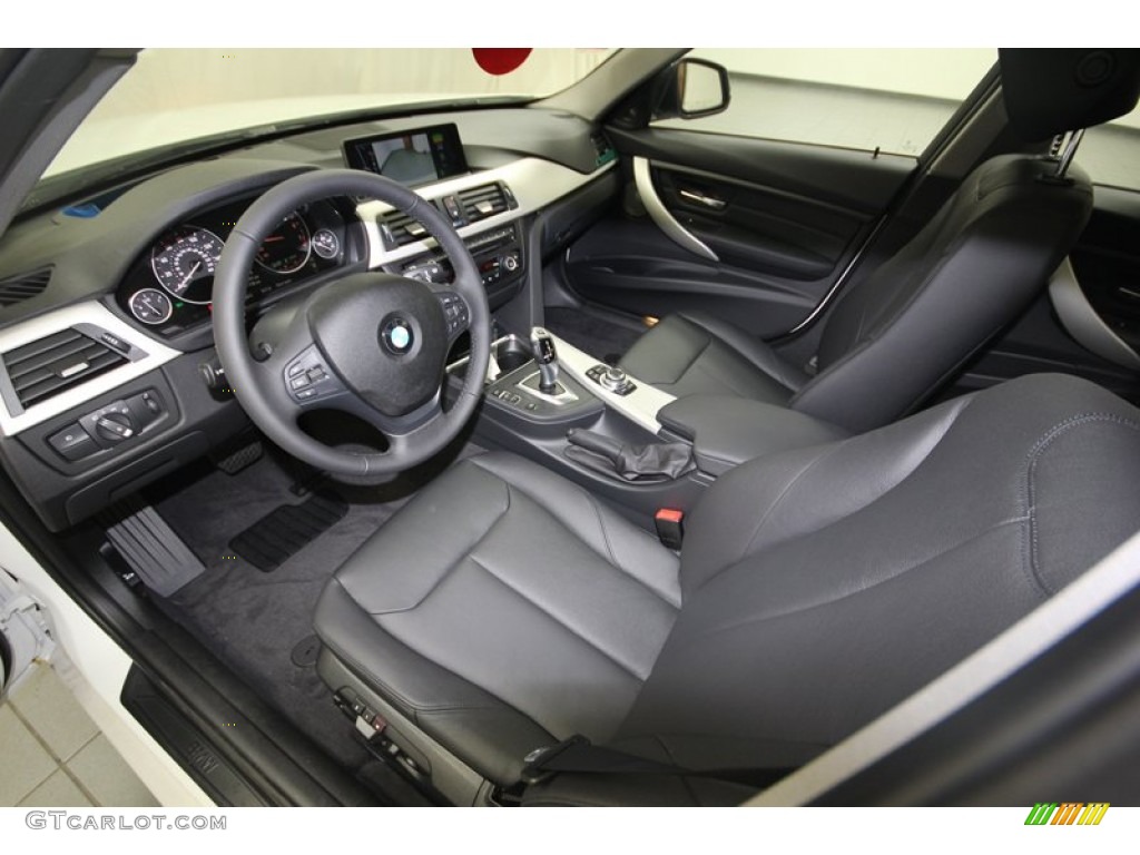 2013 3 Series 328i Sedan - Mineral White Metallic / Black photo #11
