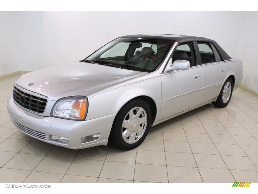 2001 DeVille DTS Sedan - Sterling Silver / Dark Gray photo #3