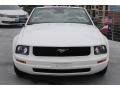 2005 Performance White Ford Mustang V6 Deluxe Convertible  photo #2