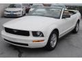 2005 Performance White Ford Mustang V6 Deluxe Convertible  photo #3